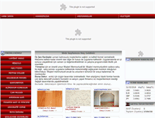 Tablet Screenshot of bursadekor.com